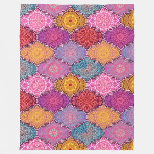 Couverture Polaire Quatrefoil (Devant)
