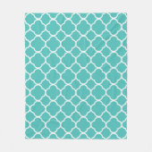 Couverture Polaire Quatrefoil marocain (Devant)