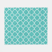 Couverture Polaire Quatrefoil marocain (Devant (Horizontal))