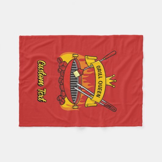 Couverture Polaire Queen Grill (Devant (Horizontal))