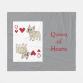 Couverture Polaire Queen of Hearts (Devant (Horizontal))