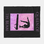 Couverture Polaire Queen of the Beam Gymnastique Blanche polaire (Devant (Horizontal))