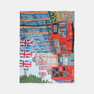 Couverture Polaire Queen's Jubilee London Fleece Blanket