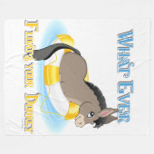 Couverture Polaire Quel Que Soit Ce Qui Flotte Votre Âne (Devant (Horizontal))