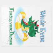 Couverture Polaire Quel Que Soit L'Amusant Qui Flotte Votre Dragon (Devant (Horizontal))