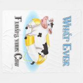 Couverture Polaire Quelle que soit la chaudière de votre vache (Devant (Horizontal))