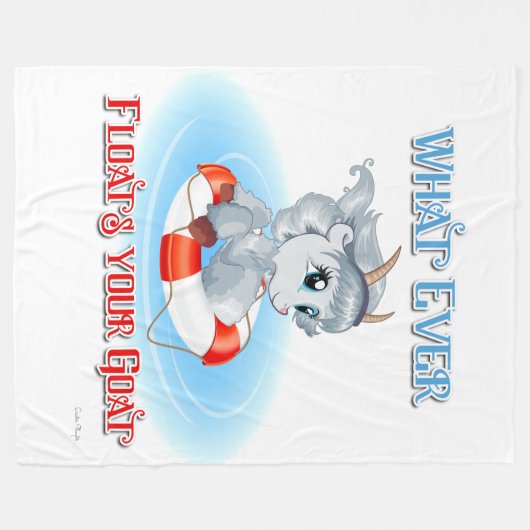 Couverture Polaire Quelle que soit la chèvre (Devant (Horizontal))