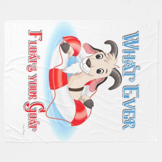 Couverture Polaire Quelle que soit la chèvre (Devant (Horizontal))