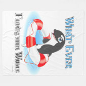 Couverture Polaire Quelle Que Soit La Flotte De Votre Baleine (Devant (Horizontal))