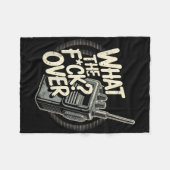 Couverture Polaire Qu'Est-Ce Que Le F C K Sur Walkie Talkie Hand Radi (Devant (Horizontal))