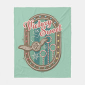 Couverture Polaire QUIDDITCH™ Victory est Sweet Holiday Cookie Graphi (Devant)