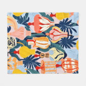 Couverture Polaire Qu'Il Y Ait Des Lampes (Devant (Horizontal))