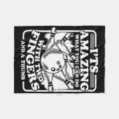 Couverture Polaire Quilles de bowling Spare Strike 2 (Devant (Horizontal))