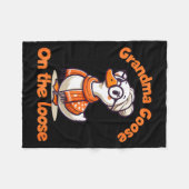 Couverture Polaire Quirky Goose Creations Funny Grandma Goose On The  (Devant (Horizontal))