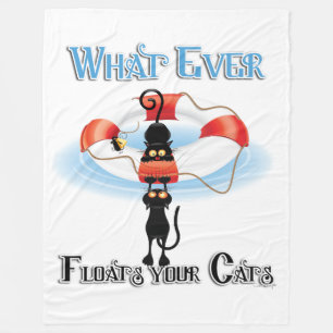 Couverture Polaire Quoi de neuf flotte vos chats 2