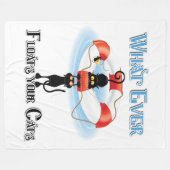 Couverture Polaire Quoi de neuf flotte vos chats 2 (Devant (Horizontal))