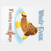 Couverture Polaire Quoi qu'il flotte votre cheval 2 (Devant (Horizontal))