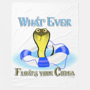 Couverture Polaire Quoi qu'il flotte votre Cobra