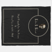 Couverture Polaire R.I.P. Fleece Blanket - Cosy as Afterlife! (Devant (Horizontal))