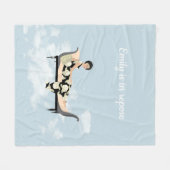 Couverture Polaire Racamier dans les nuages (Devant (Horizontal))