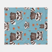 Couverture Polaire Raccoon (Devant (Horizontal))