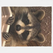 COUVERTURE POLAIRE RACCOON DOUX (Devant (Horizontal))