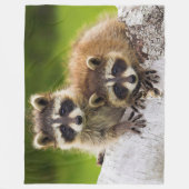 Couverture Polaire Racoons (Devant)