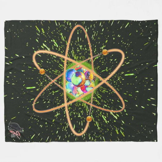 Couverture Polaire Radical atomique (Devant (Horizontal))