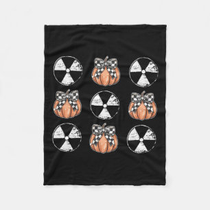 Couverture Polaire Radiologie Citrouille Coquette Automne Xray Tech H