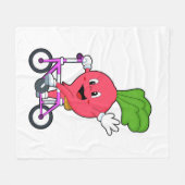Couverture Polaire Radish avec vélo (Devant (Horizontal))