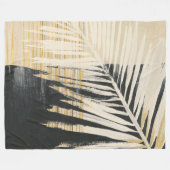 Couverture Polaire Raffie d'or - Franges de palme (Devant (Horizontal))