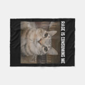 Couverture Polaire Rage Me Confère Mème Mat Mat Mème Curieusement Spé (Devant (Horizontal))