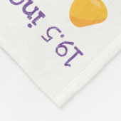 Couverture Polaire Rainbow Confetti Cute Kitty Chat Baby Statistiques (Coin)