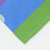 COUVERTURE POLAIRE RAINBOW DOT STRIPES (Coin)