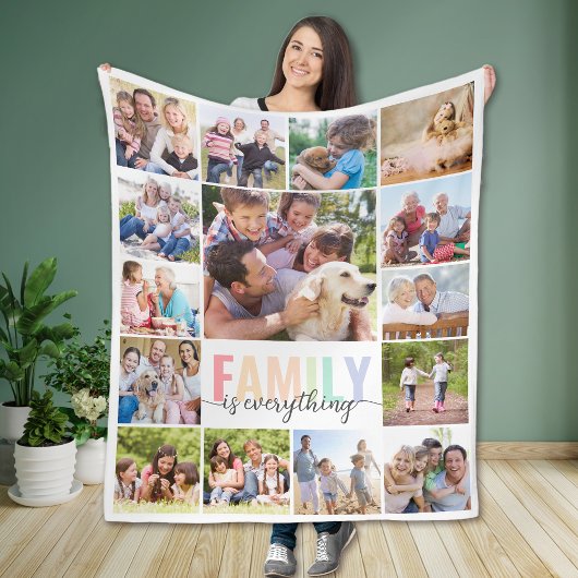 Couverture Polaire Rainbow Family is Everything 15 Photo