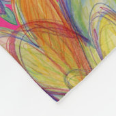 Couverture Polaire Rainbow Love Hearts Cosy Fleece Jeter Blanket (Coin)