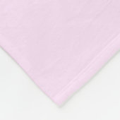 Couverture Polaire Rainbow Unicorn illustration bébé personnalisé (Coin)