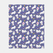 Couverture Polaire Rainbow Unicorn Kitty (Devant)