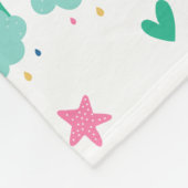 Couverture Polaire Rainbows personnalisé (Coin)