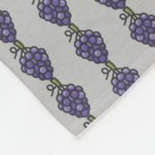Couverture Polaire raisin (Coin)