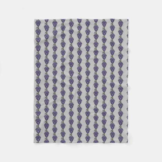 Couverture Polaire raisin (Devant)