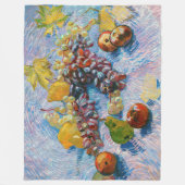 Couverture Polaire Raisins, citrons, poires et pommes, Van Gogh (Devant)