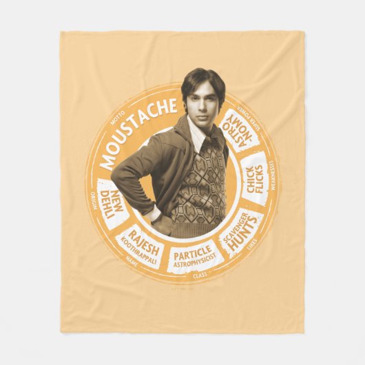 Couverture Polaire Rajesh Info Graphic (Devant)