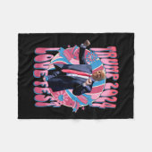 Couverture Polaire Rally Love Fest Danser Retro Super Funny Lovefes (Devant (Horizontal))