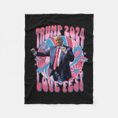 Couverture Polaire Rally Love Fest Danser Retro Super Funny Lovefes (Devant)