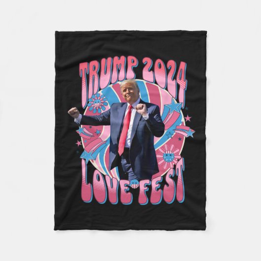 Couverture Polaire Rally Love Fest Danser Retro Super Funny Lovefes (Devant)