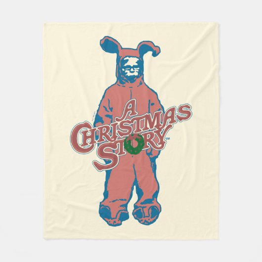 Couverture Polaire Ralphie | Cauchemar rose (Devant)