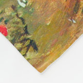 Couverture Polaire Ramasser les fleurs dans un champ, Mary Cassatt (Coin)