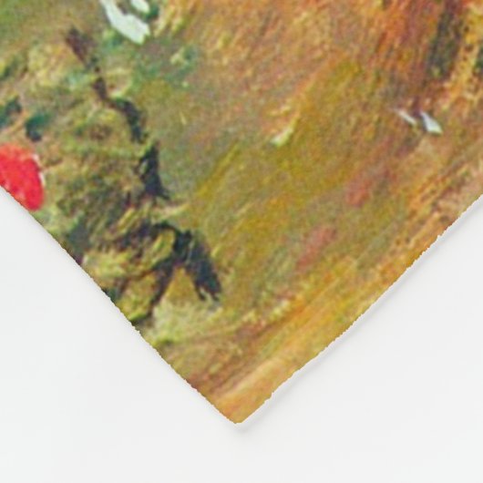 Couverture Polaire Ramasser les fleurs dans un champ, Mary Cassatt (Coin)