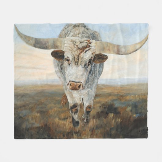 Couverture Polaire Ramblin' Sur La Vache (Devant (Horizontal))
